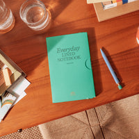 Lined Notebook, PU Leather, Hardcover - Everyday