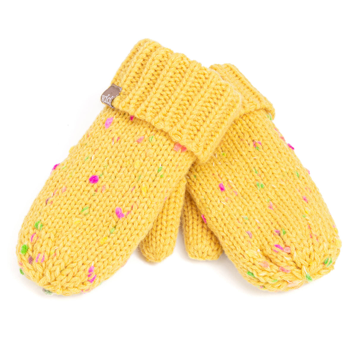Speckled Knit Mittens