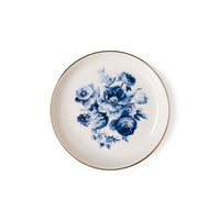 MEM BLUE BOUQUET MEMENTO SMALL ROUND TRAY