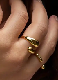 Crossover Dome Ring