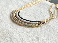 Thin Minimalist Necklace - "Original Neutrals" 