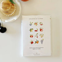 Fruit cotton flour sack tea towel