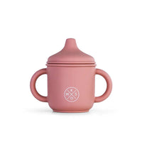 Silicone Sippy Cup with lid and handles
