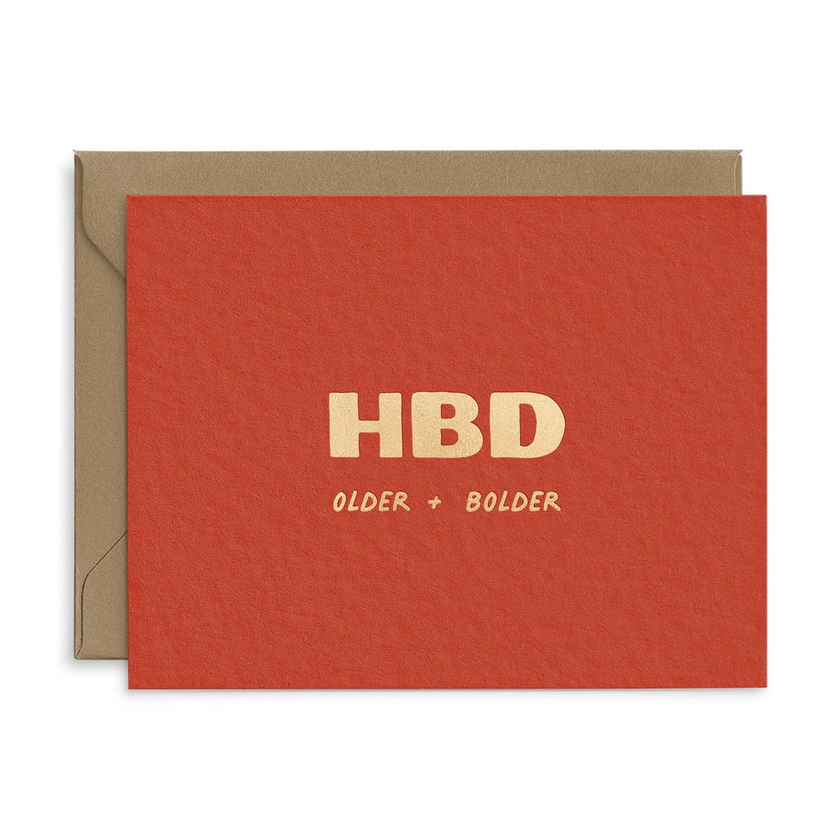 HBD Birthday Card