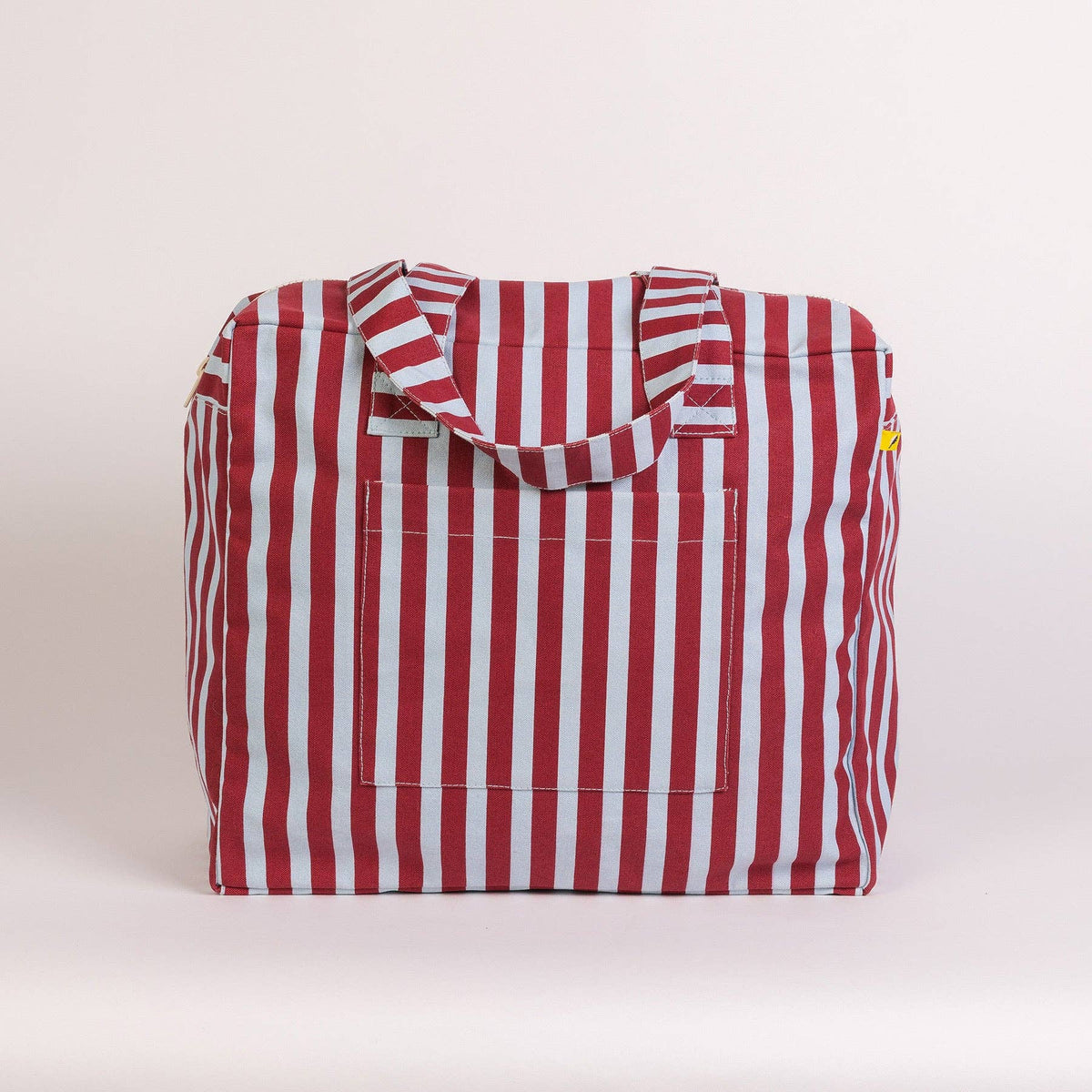 Daytrip Tote - Awning Stripe Chili Pepper