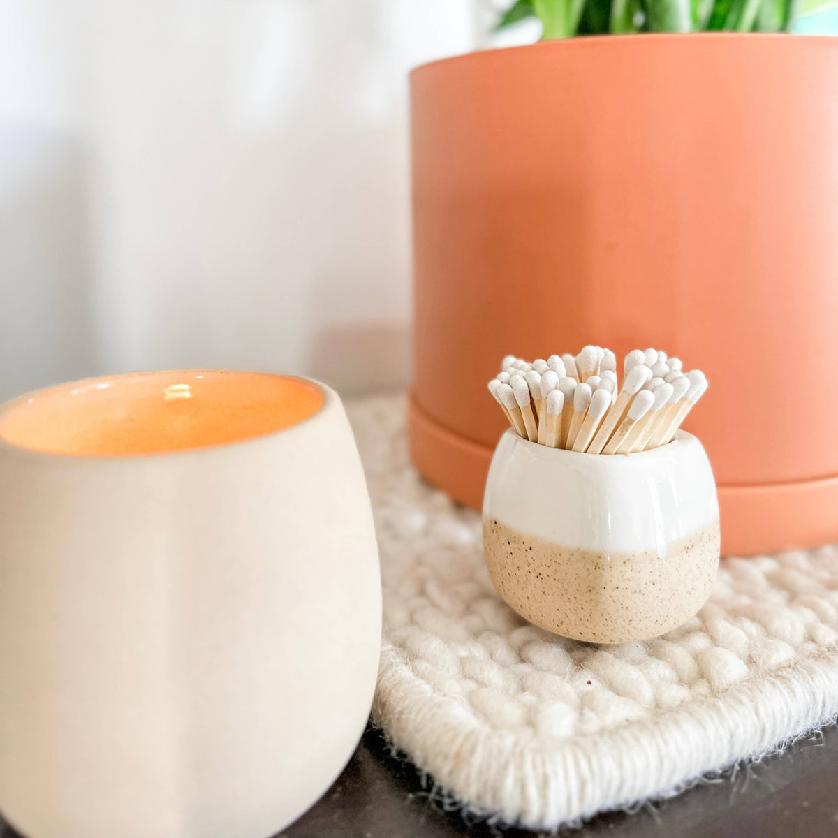 Ceramic Match Holders