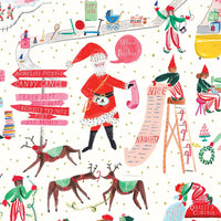 North Pole Headquarters Gift Bag