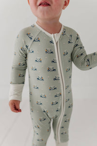 Babysprouts Long Sleeve Zip Romper