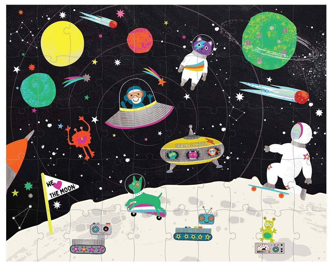 Space 50pc Magic Moving Puzzle