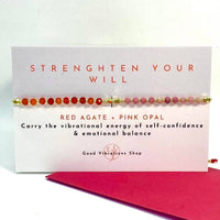 Strengthen Your Will  ⎮ Gemstone Intention Bracelet