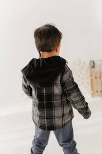 Babysprouts Kid's Hooded Shacket