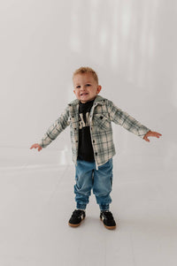 Babysprouts Kid's Hooded Shacket