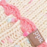 Knit Mittens with Lace