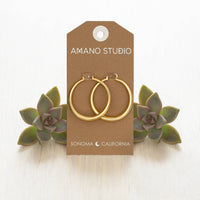 Large Maria Hoops