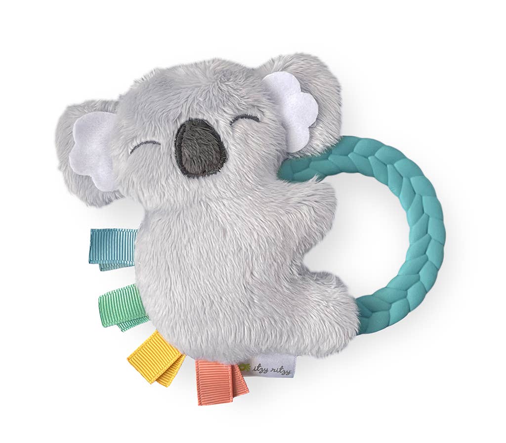Plush Rattle Pal with Teether