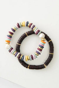 Total Eclipse Bracelet, Set of 2
