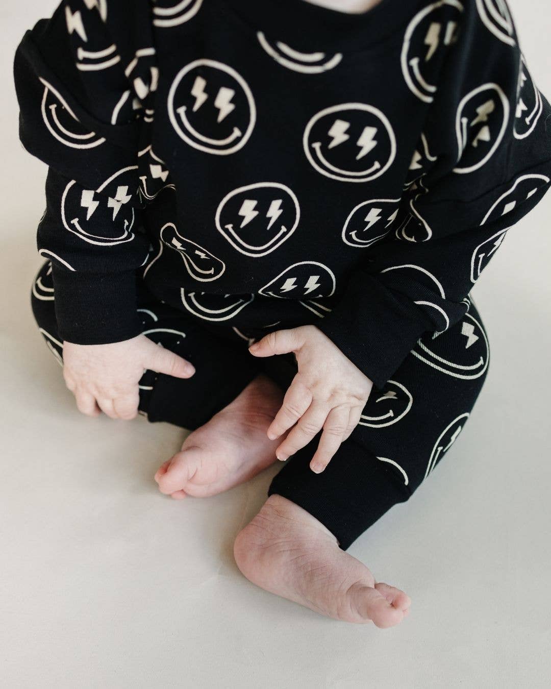 Electric Smiley Jogger Set