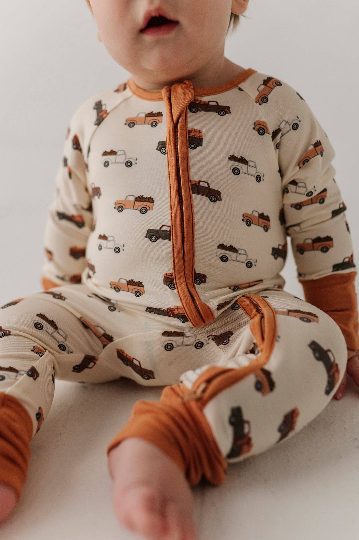 Babysprouts Long Sleeve Zip Romper
