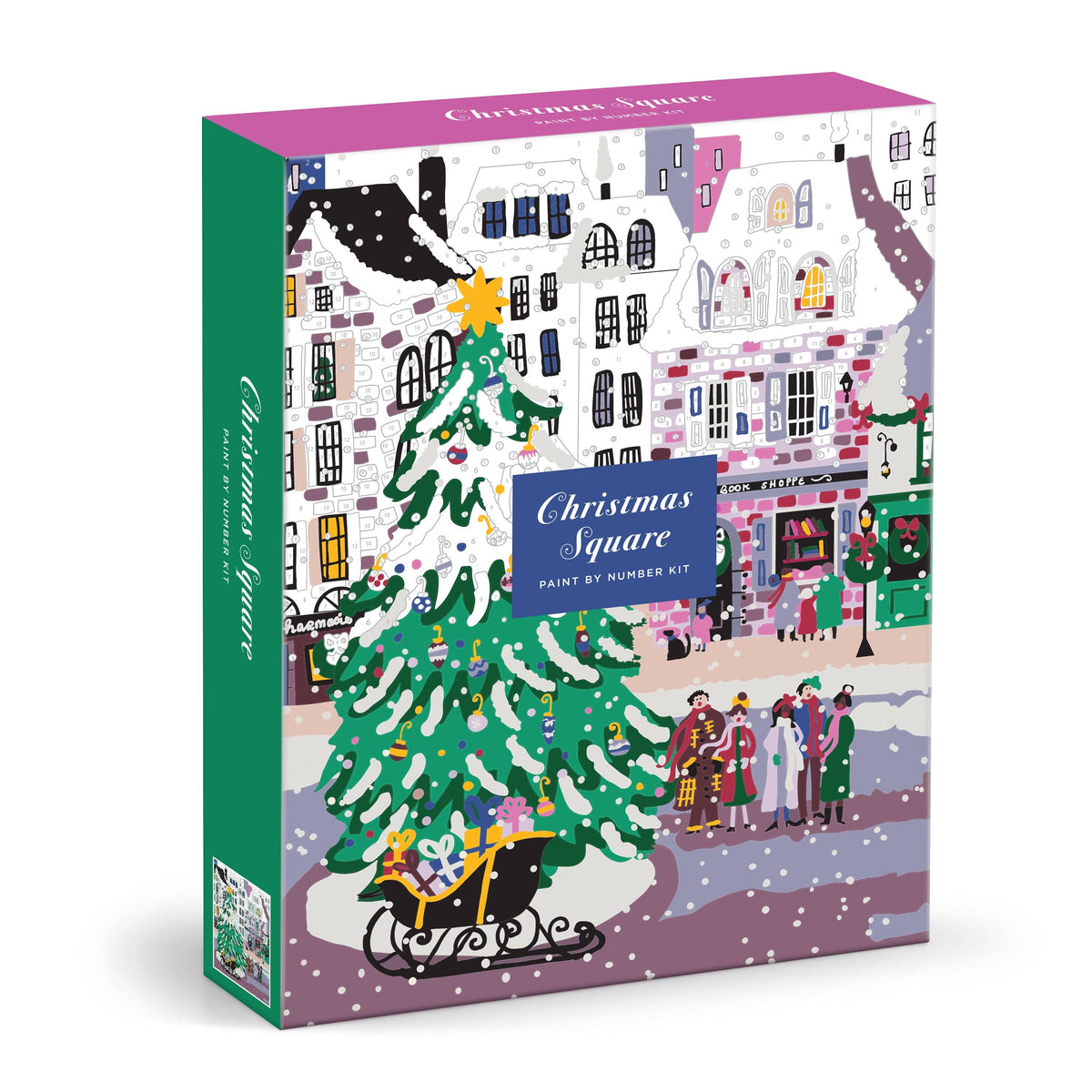 Christmas Square Paint by Number Kit