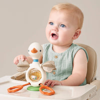 Itzy Twist & Bop™ - High Chair Sensory Toy Goose Duck