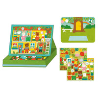 Treehouse Party Magnetic Play Scene Playset
