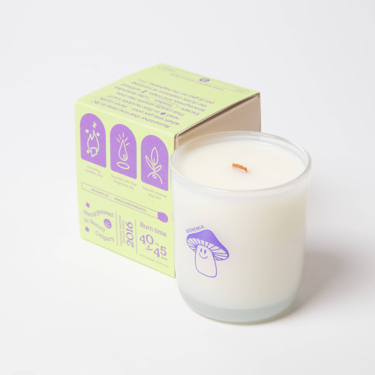 Bohemia - Lemongrass, Lavender & Sage 8oz Candle