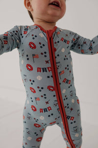 Babysprouts Long Sleeve Zip Romper