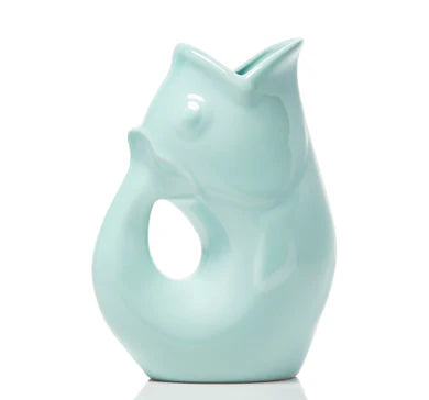 Light Blue Gurgle Pot